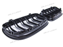 Gloss Black Front Kidney Grill For 2009-2011 BMW 3-Series E90 Sedan LCI fg32