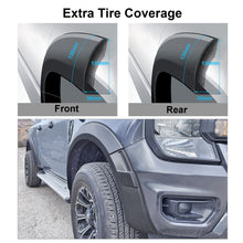 6pcs Fender Flares Wheel Arch Guard w/o Sensor Cutout For Ford Ranger Next Gen 2022-2025 XL XLT XLS