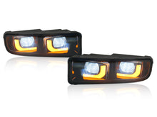 For 1998-2007 Lexus LX470 Front Bumper LED DRL Fog Light Assembly Left+Right