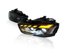 Pair LED Headlights w/ Sequential Turn Signals for 2013–2016 Audi A4 S4 B8.5