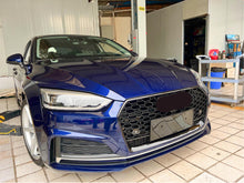 RS5 Style Honeycomb Front Grille For Audi A5 S5 B9 F5 2017–2019