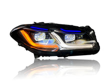 Pair LED Headlights Assembly for BMW 5 Series F10 F11 528i 535i 2010–2013 Xenon w/o AFS