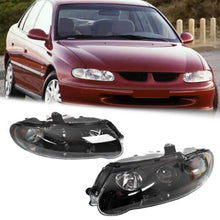 LH+RH Projector Headlights Black For Holden Commodore VX VU 2000–2002