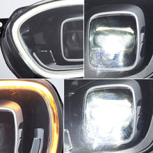 Left+Right For 2017-2020 Mini Cooper Countryman F60 LED Headlights Fits Halogen Model (With Start-up Animation)