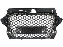 Badgeless For Audi A3 S3 8V 2014-2016 RS3 Style Grille Front Honeycomb Bumper Grille