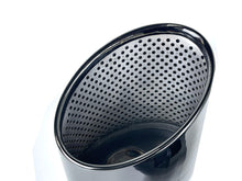 60mm Inlet Black Exhaust Tips Muffler for Audi A4 A5 A6 A7 Refit To RS4 RS5 RS6 RS7