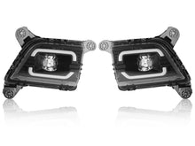 LED DRL For 2019-2022 Chevy Silverado 1500 2500HD 3500HD Fog Lights Lamp w/ Turn Signal