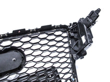 RS5 Style Gloss Black Honeycomb Front Grille For Audi A5 S5 B8 8T 2008–2012