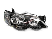 Pair LH+RH Head Light Lamp + Adapter For Ford Falcon BA BF XR XR6 XR8 FPV 2002-2008 Series 1&2