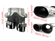 Black Rear Diffuser Exhaust Tips fit for Mercedes E-Class C238 E300 E450 Coupe AMG 2018-2023 di222