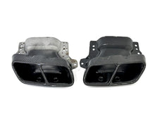Carbon Fiber Exhaust Tips for Mercedes A W176 CLA C117 AMG Pack 2013-2019
