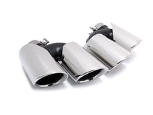 Brushed / Silver / Black Exhaust Tips for Porsche Macan 2.0L Base 2019-2025