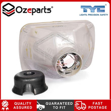 1 x Head Light Square 7" (Diamond Look) Glass Lens For Nissan Navara D21 Series 1990-1992