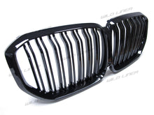 Gloss Black Dual Slats Front Bumper Grille for BMW X5 G05 2019-2023