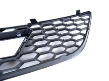 Gloss Black Fog Light Grille Covers For Audi A4 B8.5 2013-2016 Non S-Line