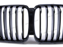 Gloss Black Front Kidney Grille Grill for BMW X5 G05 2019-2023 fg15