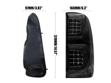 Rear LED Tail Light Lamp Smoked For Toyota Hilux Vigo SR5 2005-2015
