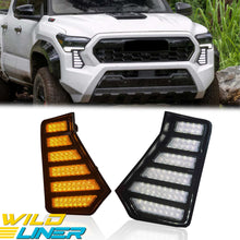 Front Fog Light DRL LED Daytime Running Lamps for Toyota Tacoma 2024 2025