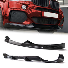 Body Kits for BMW X5 F15 M-Sport Rear Diffuser + Front Lip Splitters Gloss Black