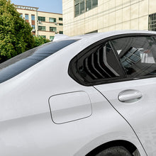 Side Rear Window Louver Shutter Cover For BMW 3-Seires G20 Sedan 2019-2022