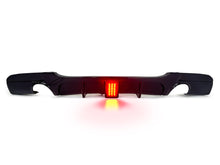 Gloss Black Rear Diffuser w/ LED Light For BMW E90 E91 M Sport 2005–2012
