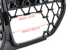 For 2022-2025 BMW G26 4-Door Gran Coupe Black Diamond Front Bumper Kidney Grille