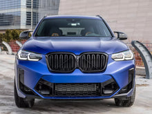 Gloss Black Front Kidney Grille for BMW X3 G01 X4 G02 w/o Camera 2022-2023 fg258