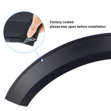 6pcs Fender Flares Wheel Arch Guard w/o Sensor Cutout For Ford Ranger Next Gen 2022-2025 XL XLT XLS