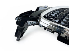 RS5 Style Honeycomb Front Grille Black + Chrome Frame For Audi A5 S5 B8 8T 2008–2012