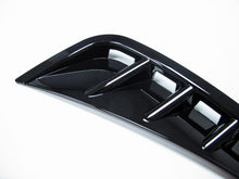 Glossy Black Front Bumper Side Spoiler Air Vent Intake Cover for Mercedes Benz W205 AMG 2019-2021 pz22