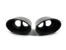 Upgrade Twin Exhaust Muffler Tips For Audi S3 S4 S5 S6 RS Look Gloss Black