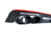 Matte Black Rear Diffuser + Exhaust Tips for Audi A6 C8 S-line S6 Sport 2019-2023 di181