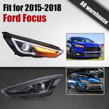 LED Headlights For 2015 2016-2018 Ford Focus Turn Signal W/Sequence Indicator