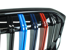 For 2023 2024+ BMW G20 M340I Gloss Black Front Bumper Kidney Grille M-Color Grill
