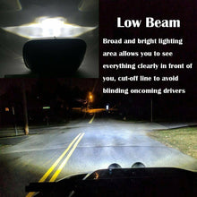 Pair 7x6'' 5x7'' LED Headlights Hi/Lo Sealed Beam H4 for 1983-2004 Toyota Hilux