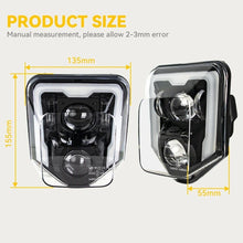 LED Headlight Front Lamp For Husqvarna FE 250 350 450 501S 701SM TE TX Pit Bike