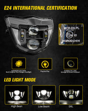 LED Headlight DRL+ Black Fairing For Yamaha WR250F WR450F TTR 250 400 426 450 Bike