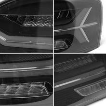 Pair Smoked LED Tail Lights Rear Lamps For 2011-2014 Volkswagen Jetta Mk6
