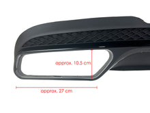 E63 Style Diffuser & Black Exhaust Tips For Mercedes E W212 S212 E250 E300 E350 AMG Pack 2014-2016 di208
