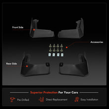 4x Front & Rear Splash Guard Mud Flap for Polestar 2 534 2021-2024 Hatchback