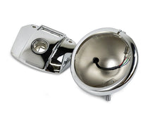 5.75" Headlight Housing Bucket Mount Bracket Fit For Harley Sportster XL883 1200 Chrome