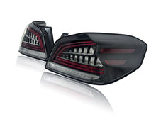 Left+Right Clear Lens LED Tail Lights Rear Lamp For 2014-2021 Subaru WRX & Subaru WRX STI