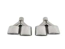 C63 AMG Chrome Exhaust Tips 65mm Inlet for Mercedes