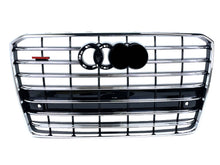 For 2015-2018 Audi A8 W12 Chrome Front Bumper Grille Grill