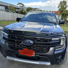 Bonnet Protector Matte Black Hood Guard Trim For Ford Ranger Next-Gen PY 2022 2023 2024+