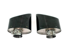 65mm Inlet Oval Exhaust Tips for Audi A3 A4 A5 A6 A7 Up To RS3 RS4 RS5 RS6 RS7
