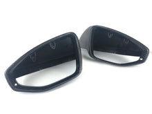 Real Carbon Fiber Mirror Caps For Audi A6 S6 RS6 A7 S7 RS7 C8 w/o Lane Assist