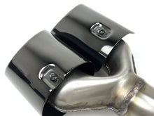 Pair Exhaust Tips Black For Porsche Cayenne V6 V8 2011-2014 Short Pipe
