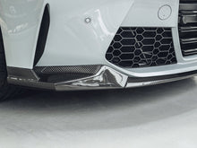Carbon Fiber Look Front Bumper Lip for BMW M3 G80 M4 G82 2021-2023