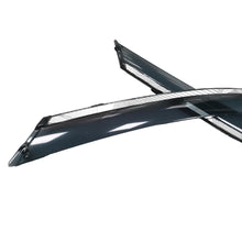 Chrome Tinted Weather Shields for Foton Tunland 2013-Onwards Weathershields